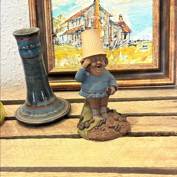 Charming Tom Clark Blue and Brown Figurine Max Cottage Core - Picture 1 of 14